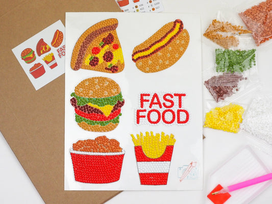 Diamond Painting Sticker - Diamond painting sticker - Bon Appétit