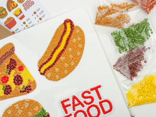 Diamond Painting Sticker - Bon Appétit