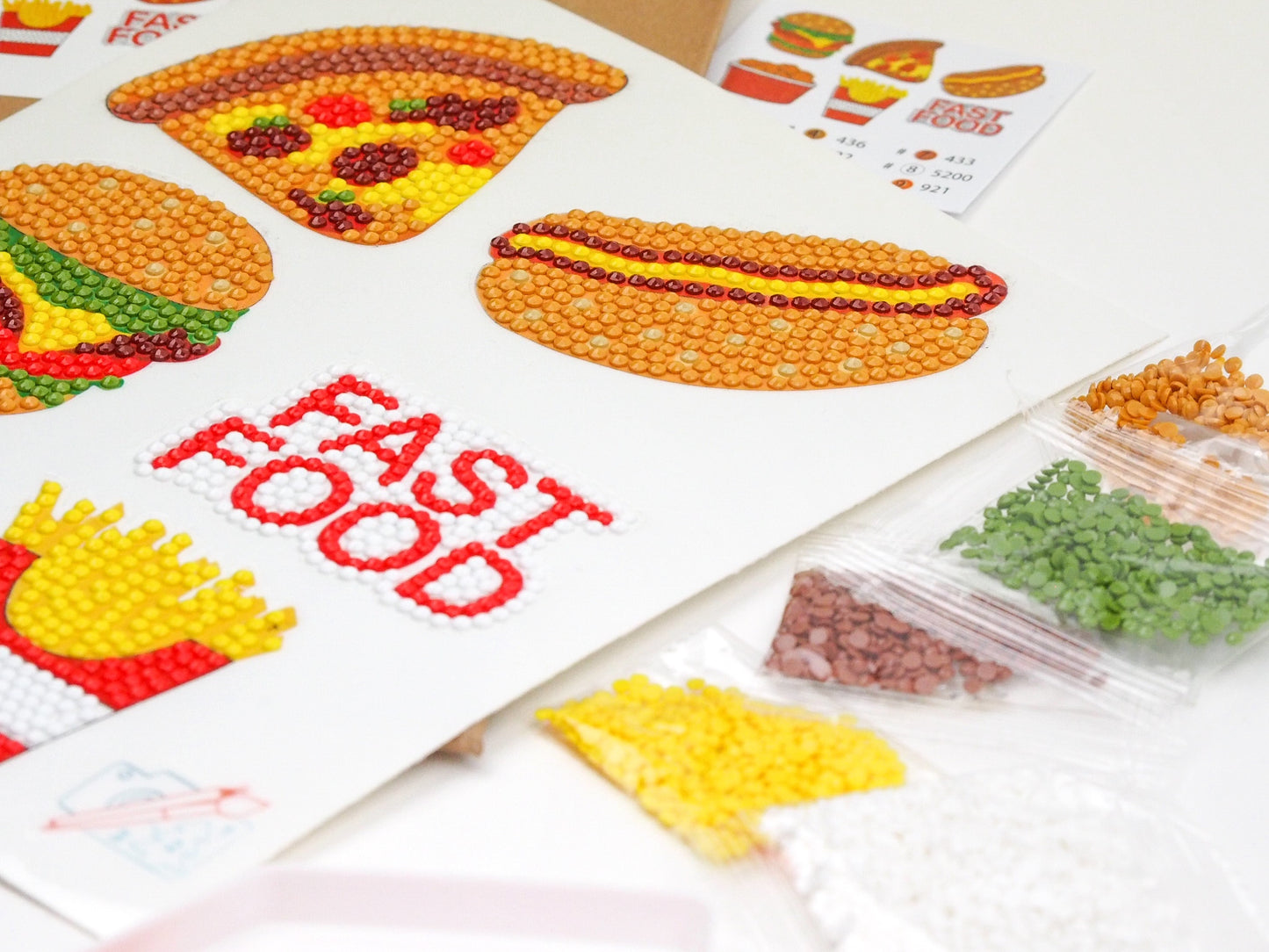 Diamond Painting Sticker - Bon Appétit