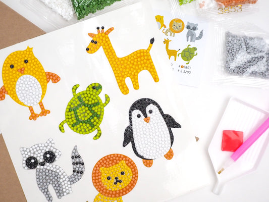 Diamond Painting Sticker - Animals 5