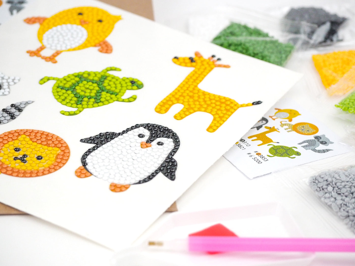 Diamond Painting Sticker - Animals 5
