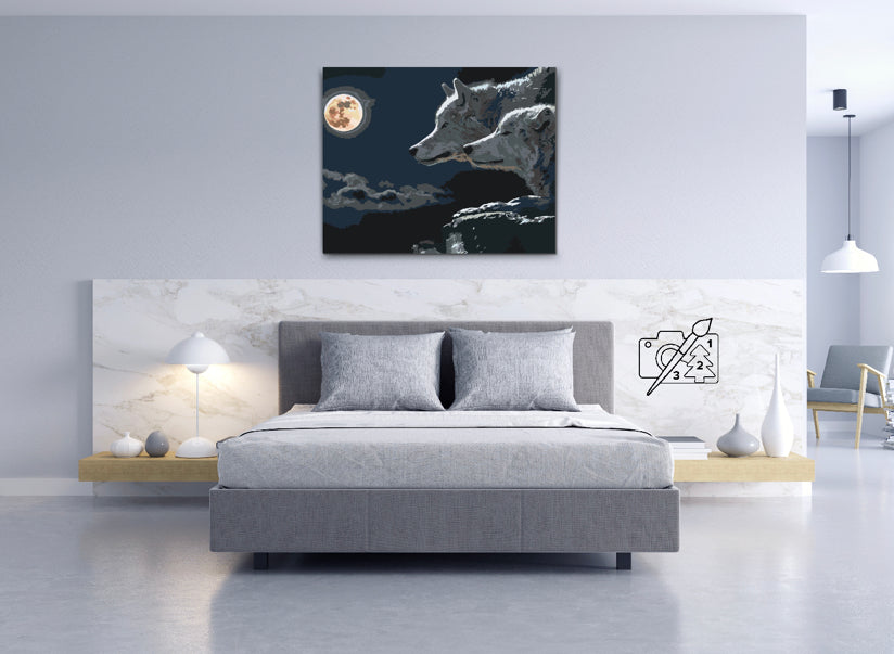 Paint by number - Ulve