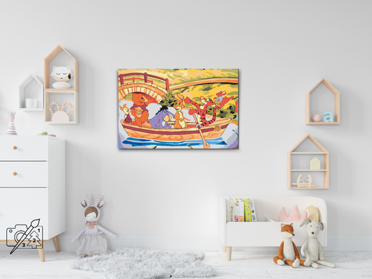 Paint by number - Pu Teddy Bear