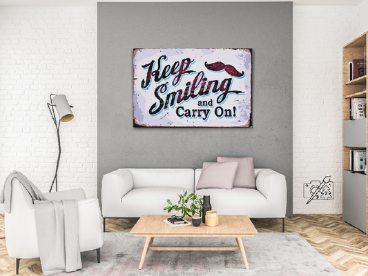 Paint by number - Bliv ved med at smile