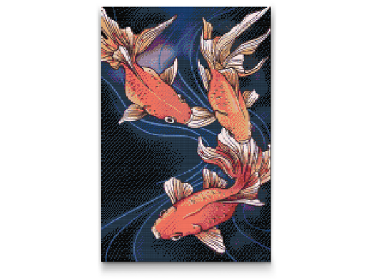 Diamond Paint - Gold Fish 2