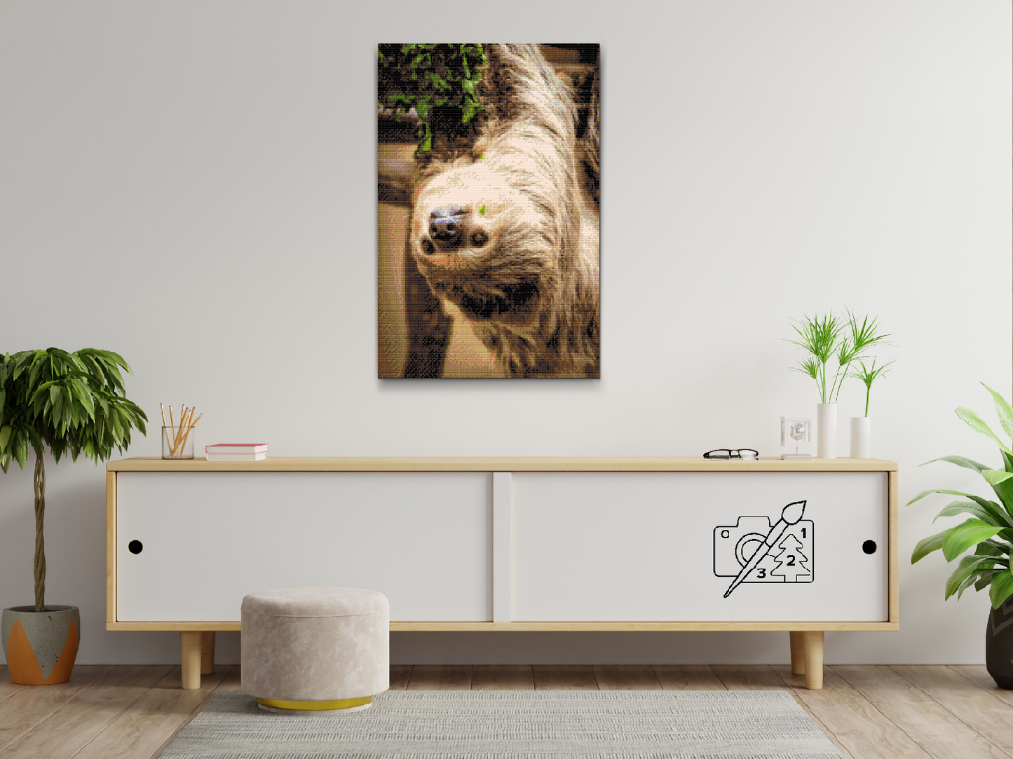 Diamond Paint - Sloth 2