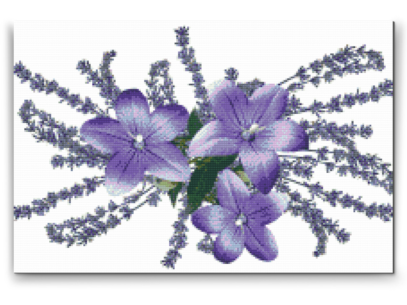 Diamond Paint - Dekorative blomster