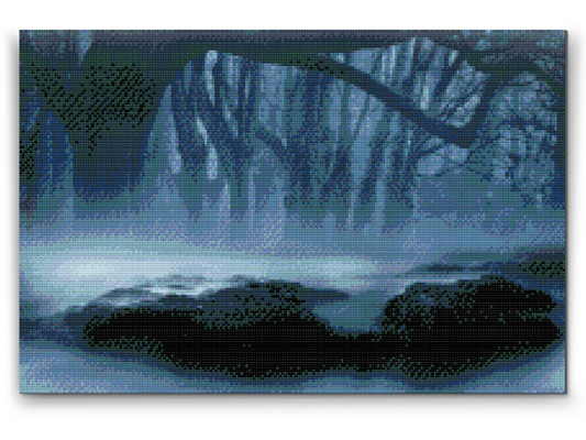 Diamond Paint - Tåge i skoven