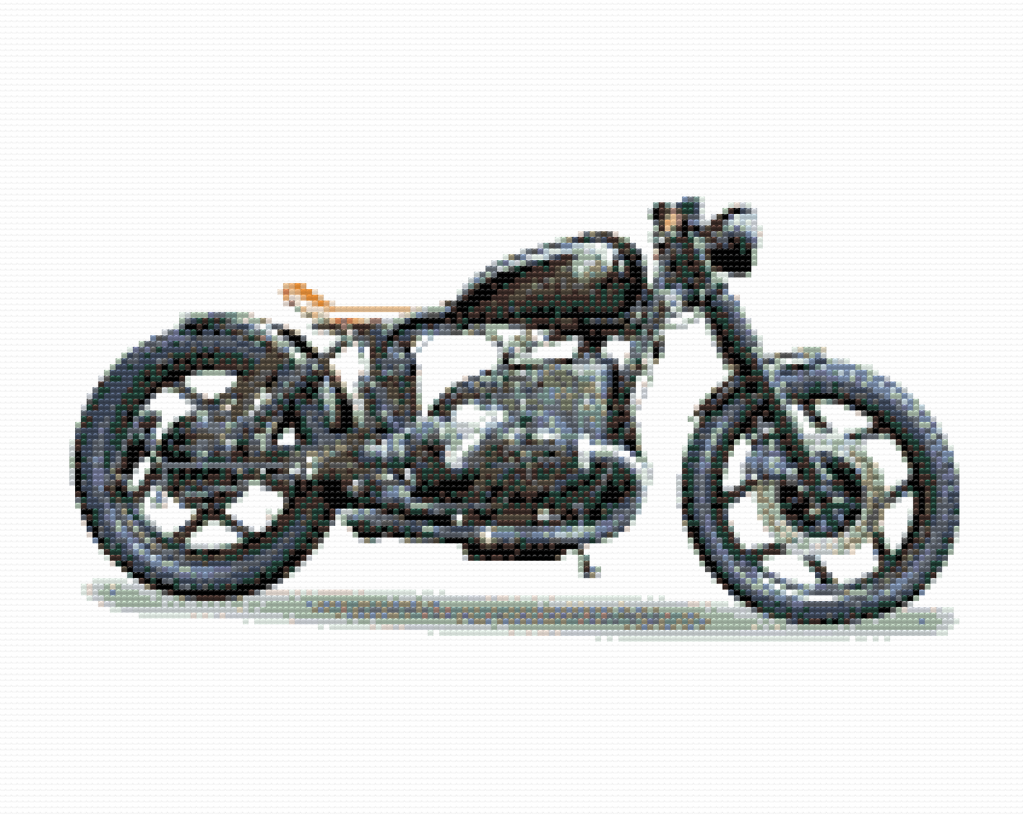 Diamond Paint - BMW Motorcykel
