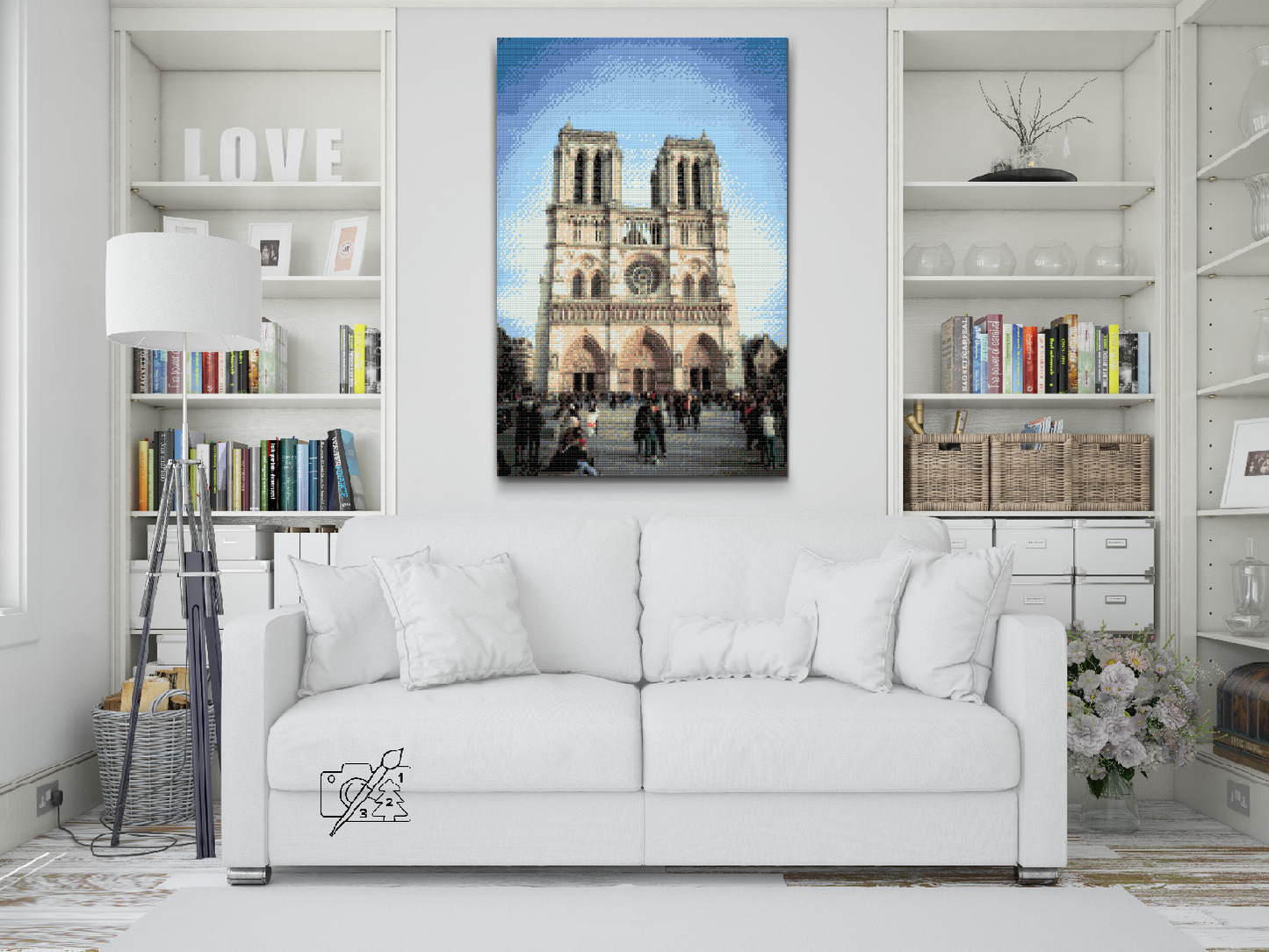 Diamond Paint - Notre-Dame Katedral 3