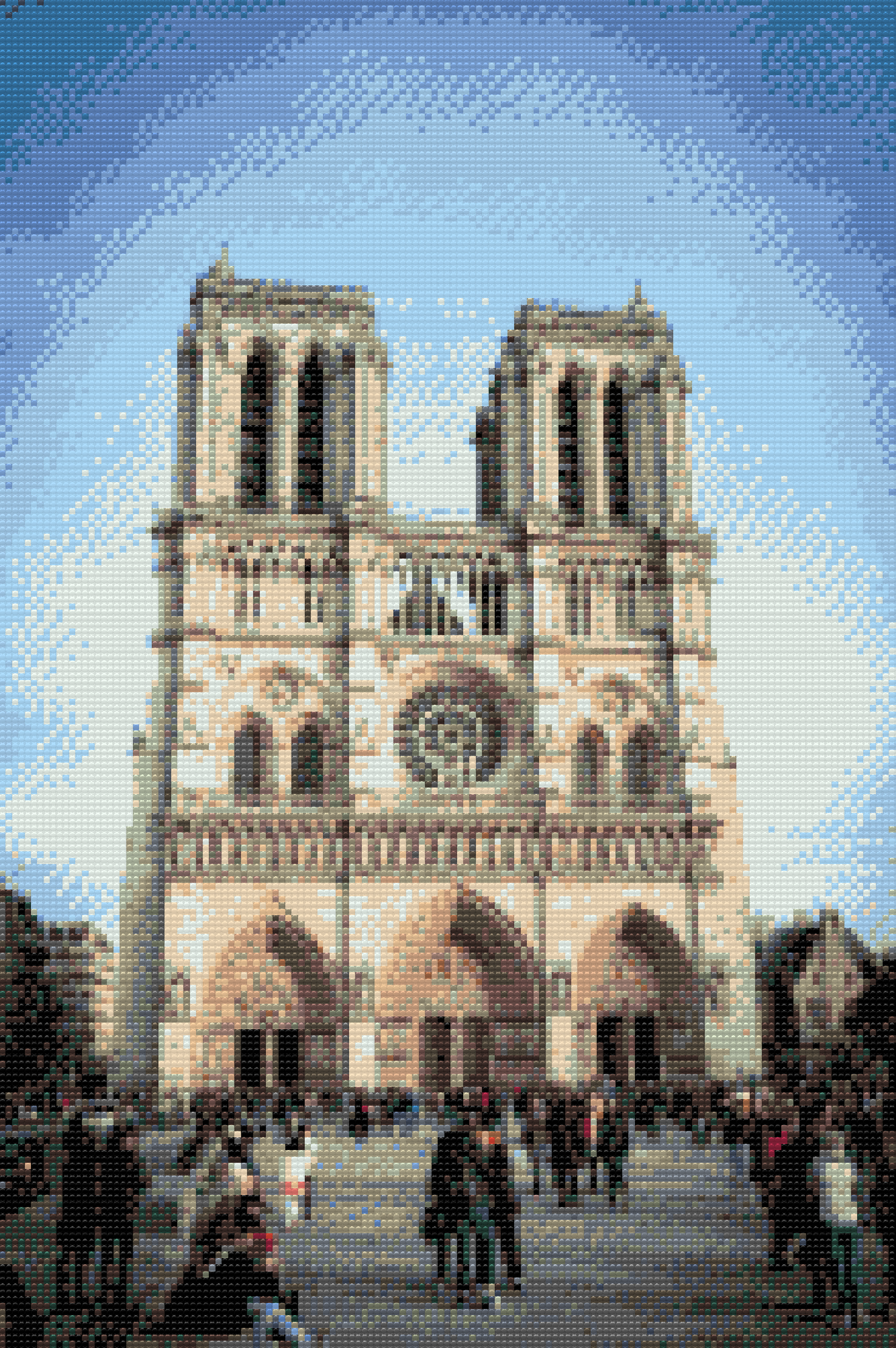 Diamond Paint - Notre-Dame Katedral 3