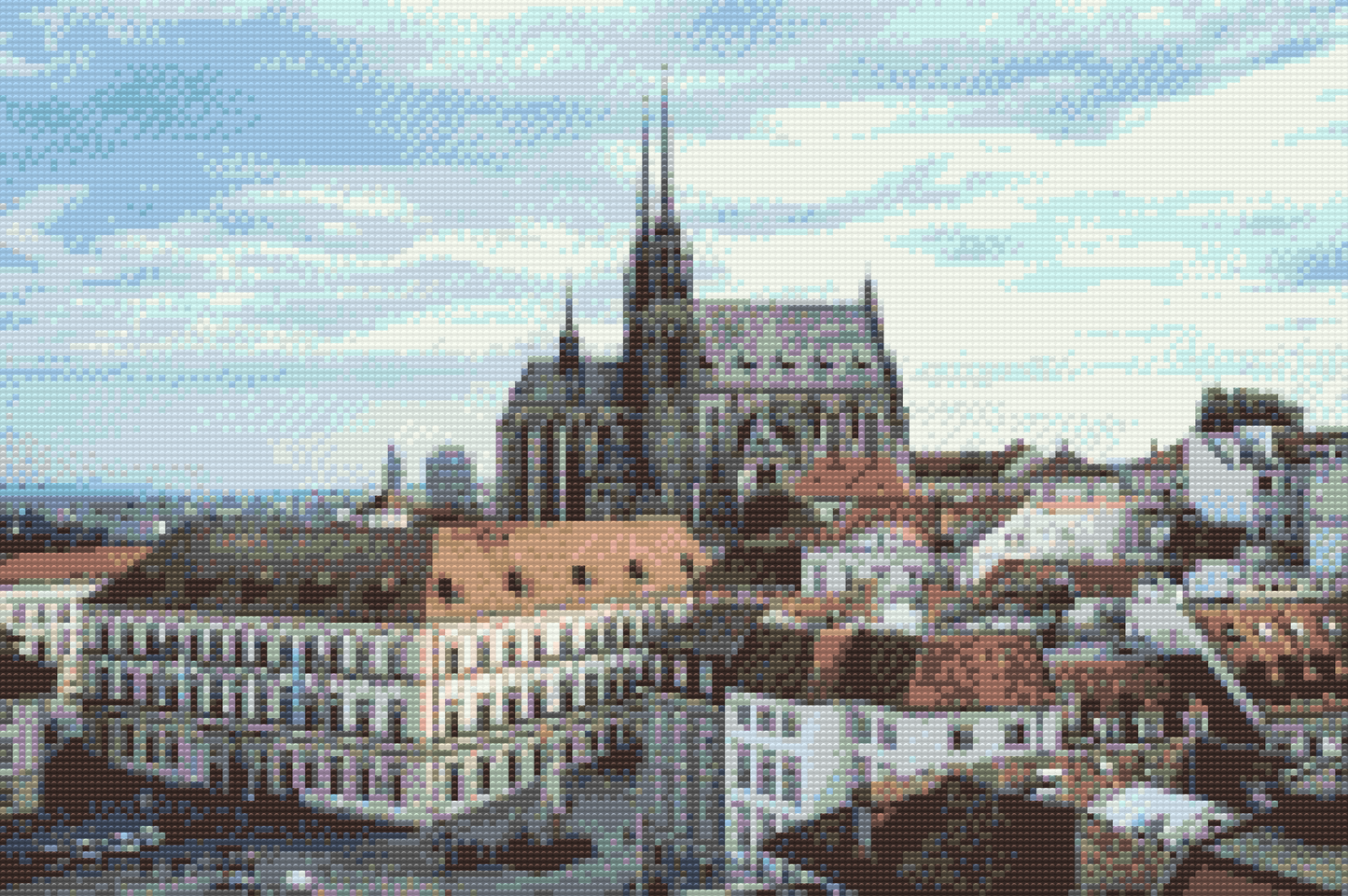 Diamond Paint - Petrov Katedral - Brno 2
