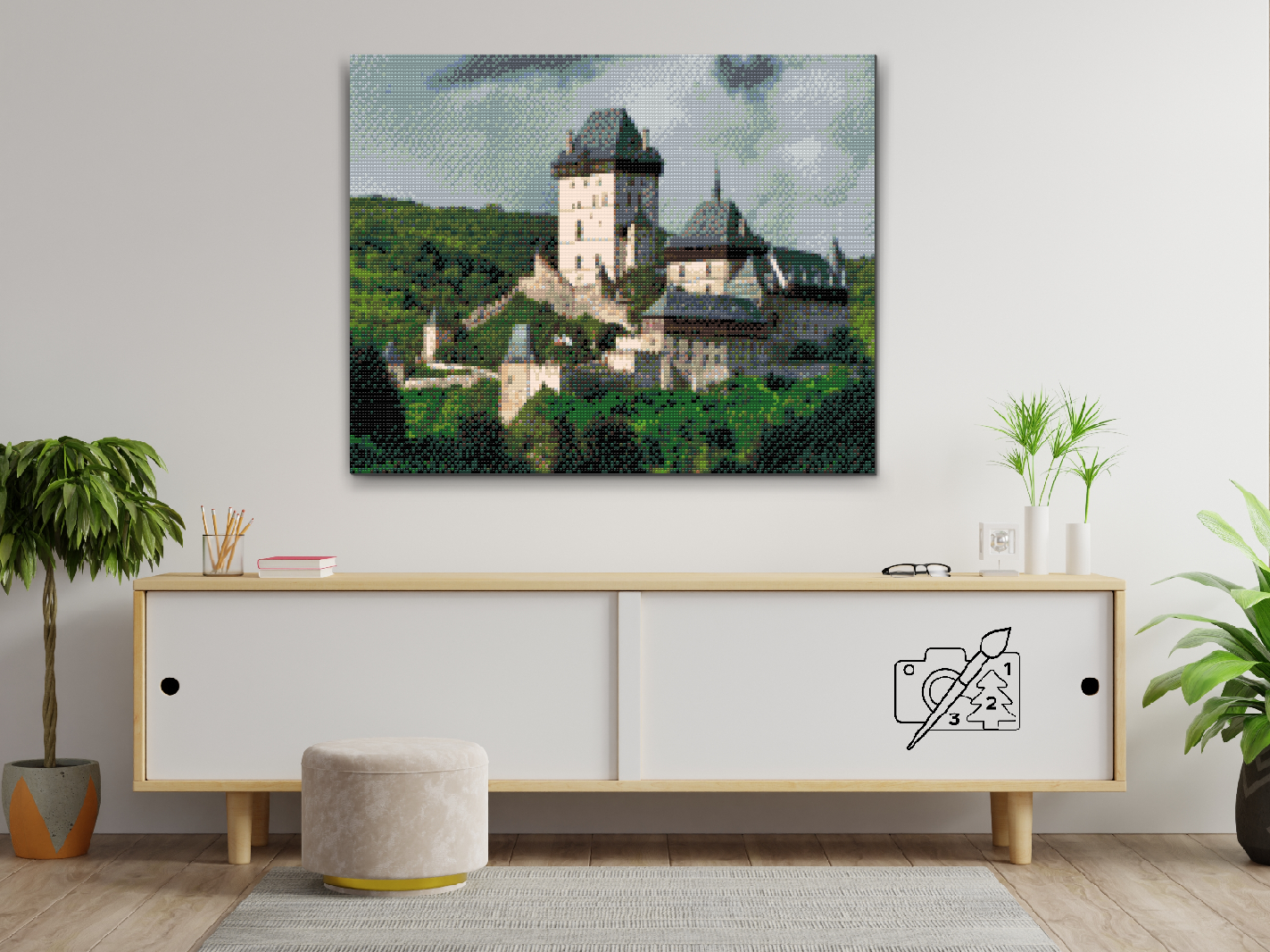 Diamond Paint - Karlštejn Slot 3