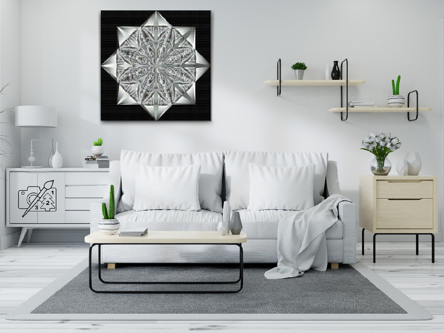Diamond Paint - Star Mandala