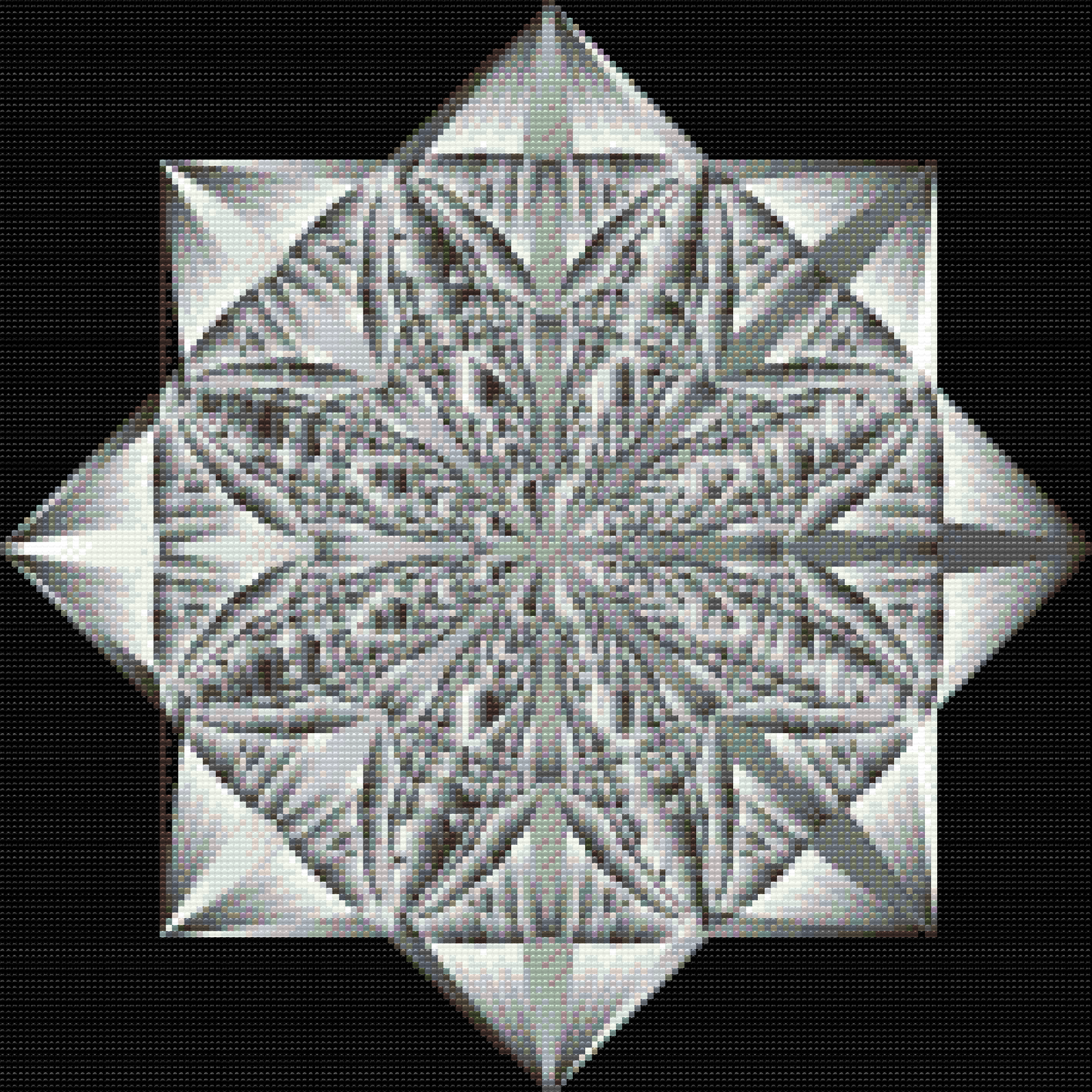 Diamond Paint - Star Mandala