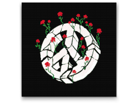 Diamond Paint - Fredens symbol