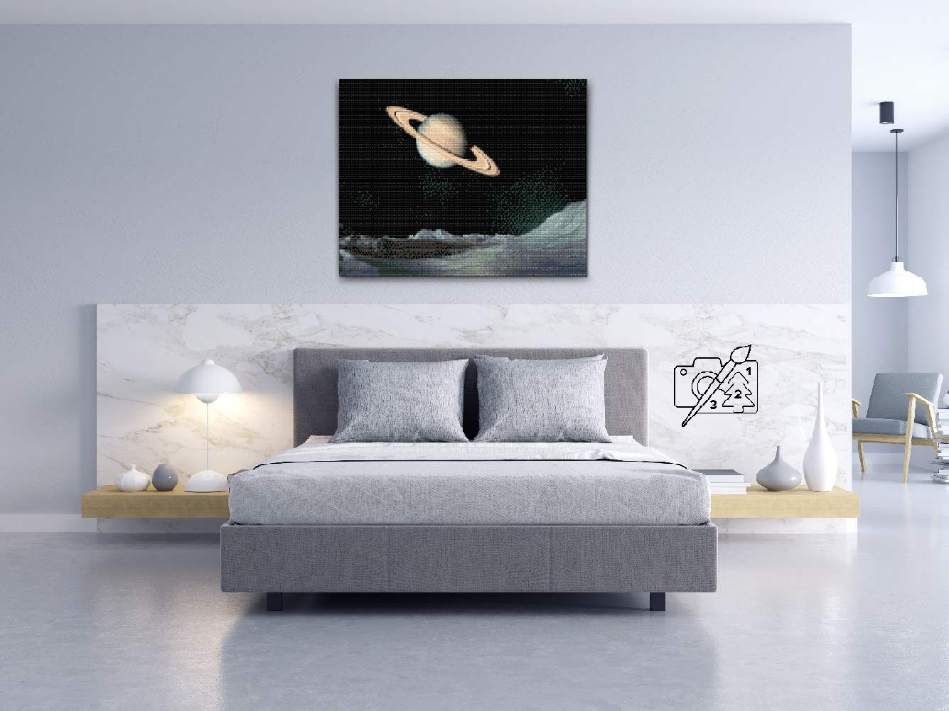 Diamond Paint - Saturn