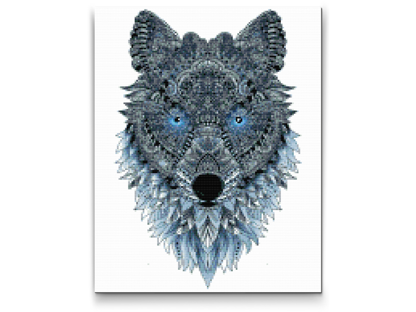 Diamond Paint - Wolf Mandala