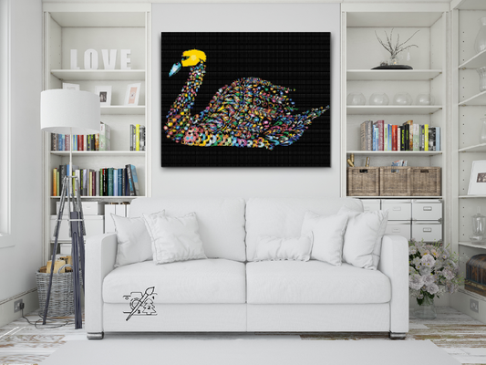 Diamond Paint - Svanemandalaen