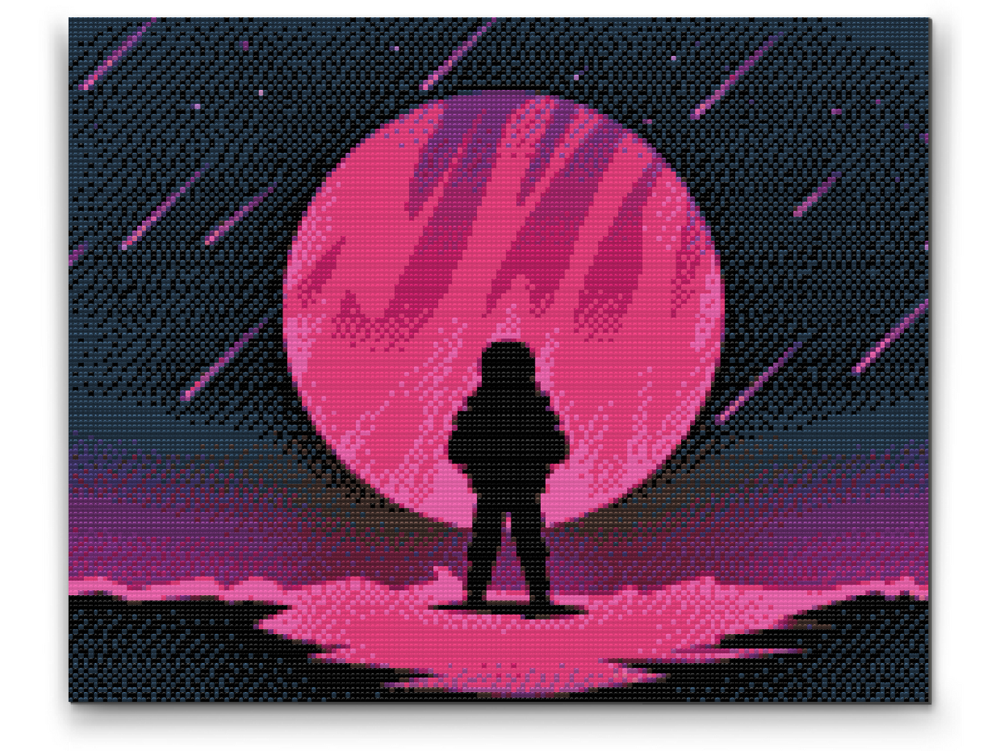Diamond Paint - Astronaut på Månen