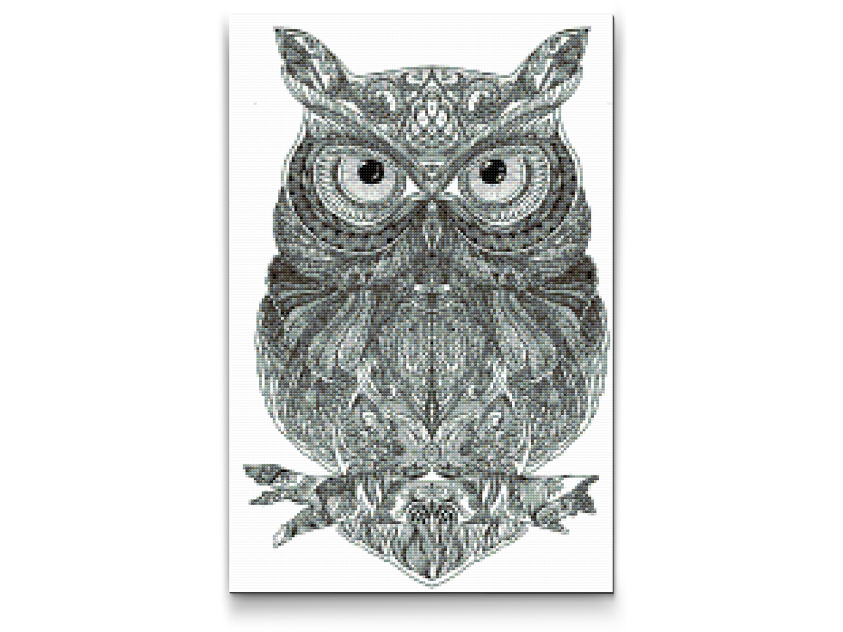 Diamond Paint - Ugle Mandala