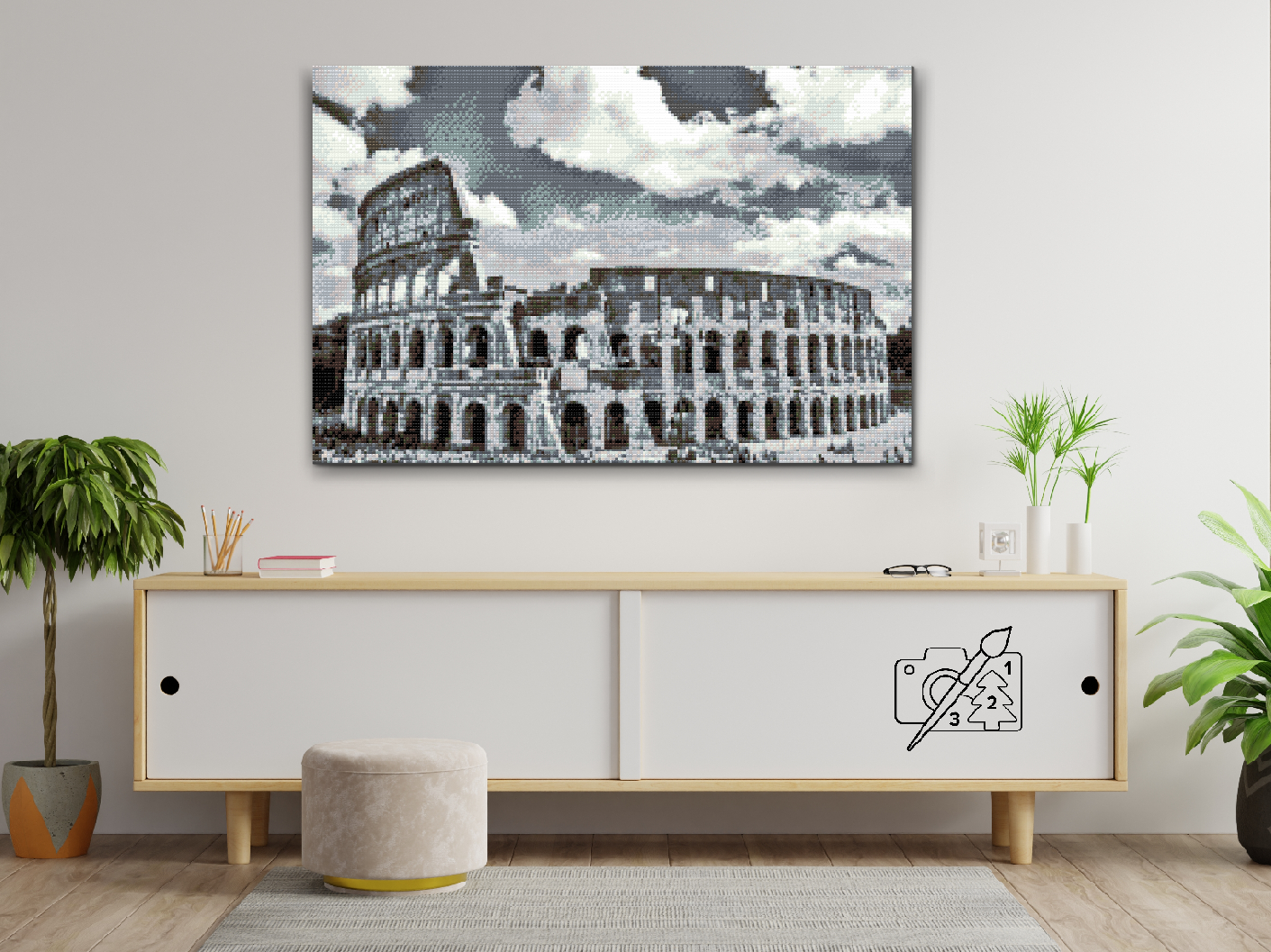 Diamond Paint - Colosseum 2