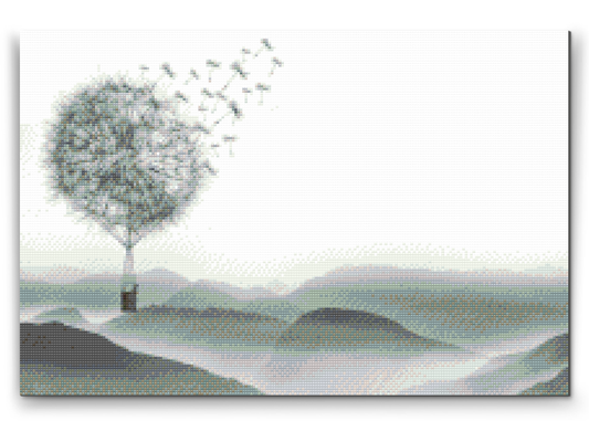 Diamond Paint - Mælkebøtteballon