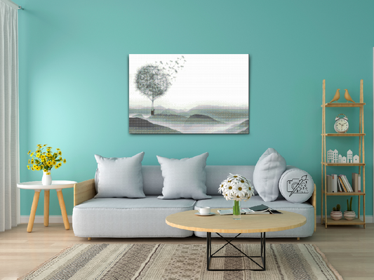 Diamond Paint - Mælkebøtteballon