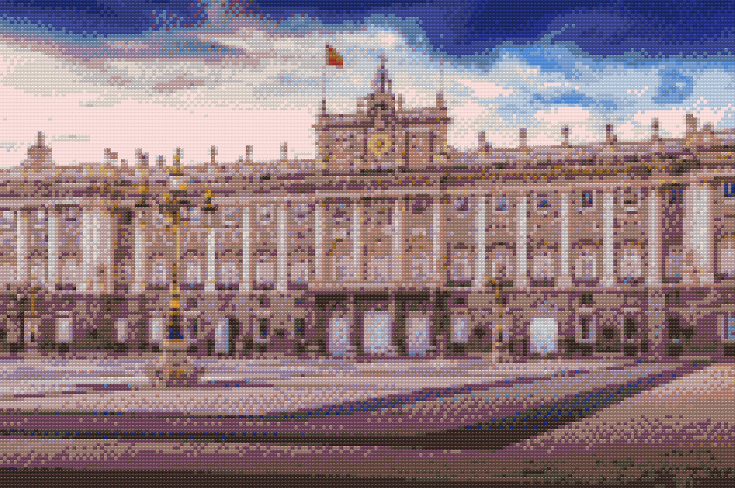 Diamond Paint - Det Kongelige Palads i Madrid