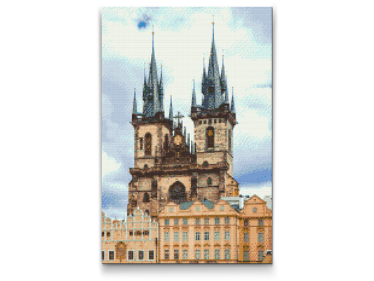 Diamond Paint - Vor Frue Kirke før Týn