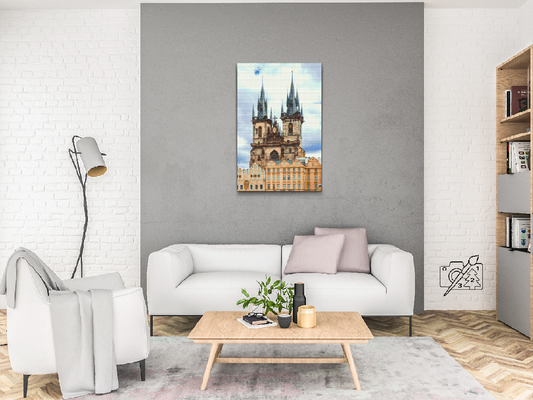 Diamond Paint - Vor Frue Kirke før Týn