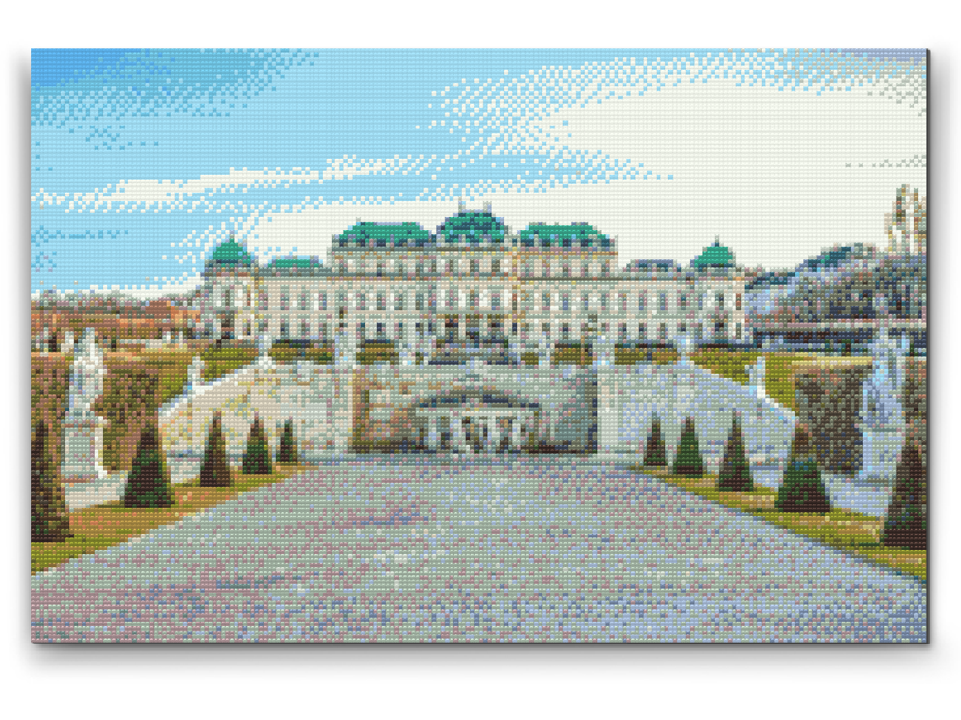Diamond Paint - Belvedere-paladset, Viena