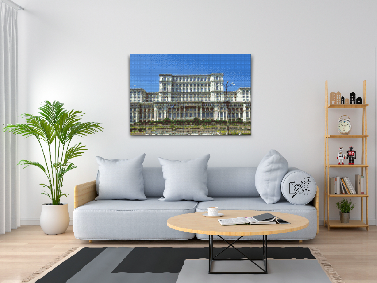 Diamond Paint - Parlamentspaladset, Bukarest