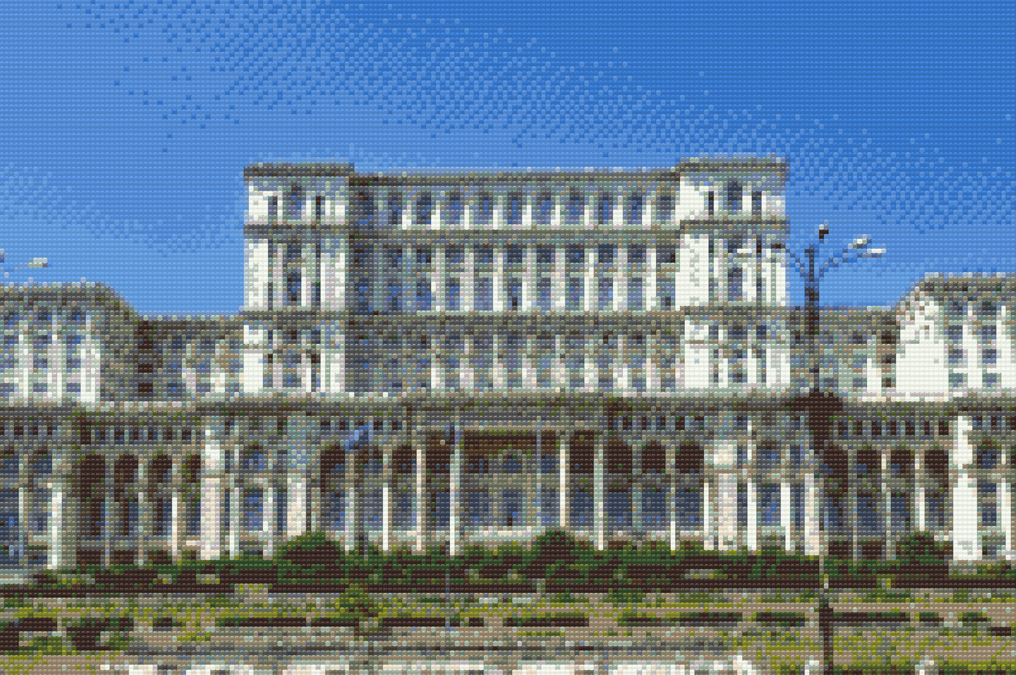 Diamond Paint - Parlamentspaladset, Bukarest