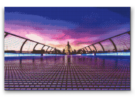 Diamond Paint - London ved skumring