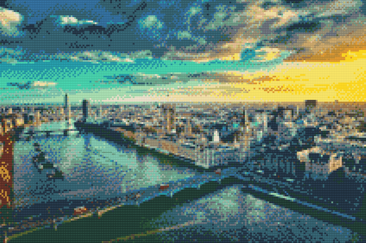 Diamond Paint - Byudsigt - London