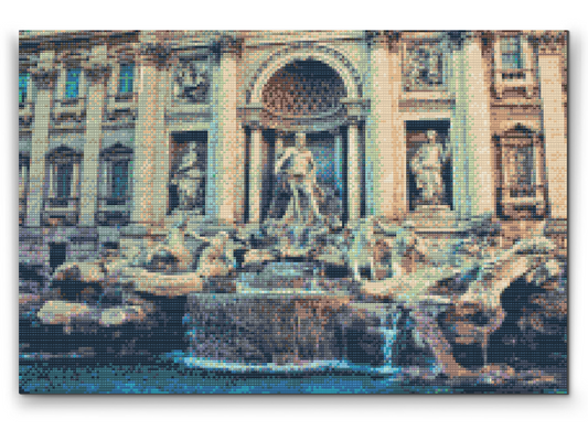 Diamond Paint - Trevi-fontænen