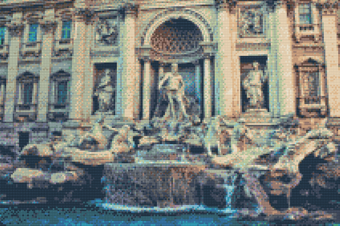 Diamond Paint - Trevi-fontænen