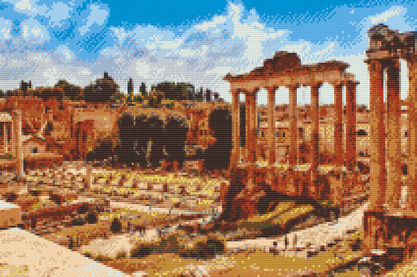 Diamond Paint - Forum Romanum, Rom