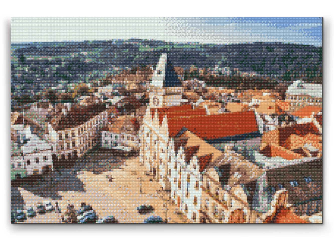 Diamond Paint - Byudsigt - Tabor