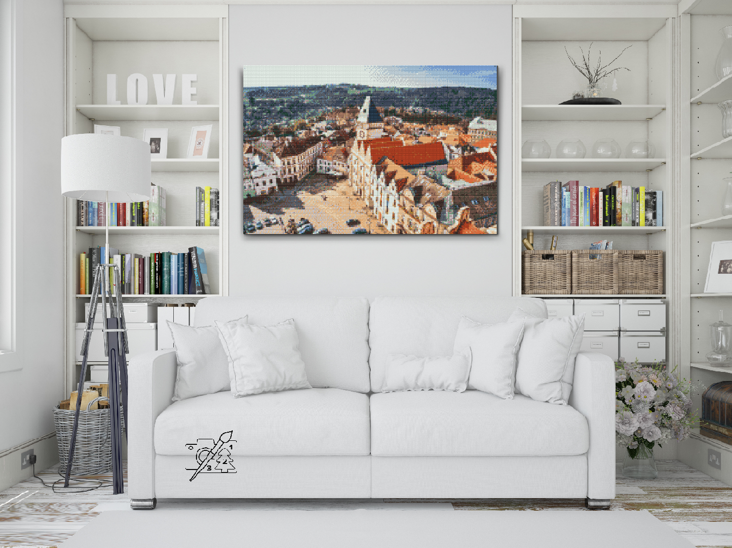 Diamond Paint - Byudsigt - Tabor