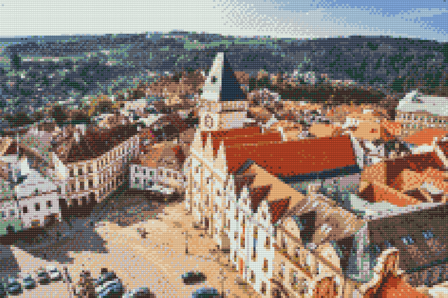 Diamond Paint - Byudsigt - Tabor