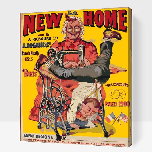 Paint by number - Nyt hjem