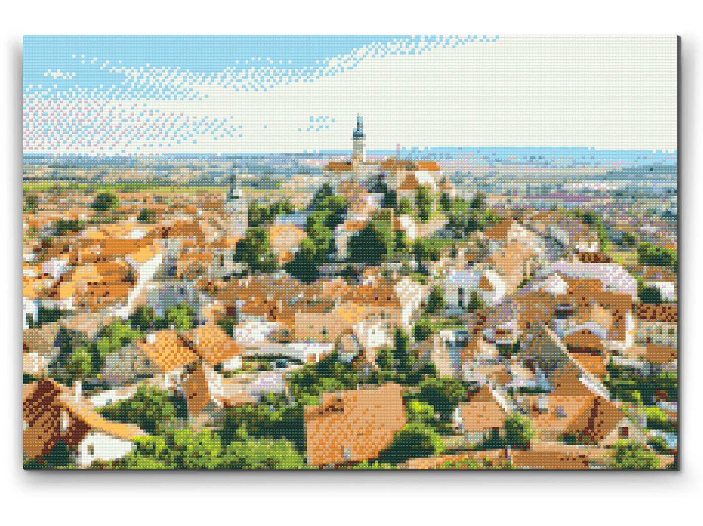 Diamond Paint - Byudsigt - Mikulov