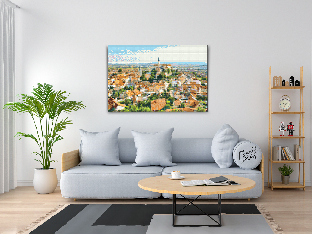 Diamond Paint - Byudsigt - Mikulov