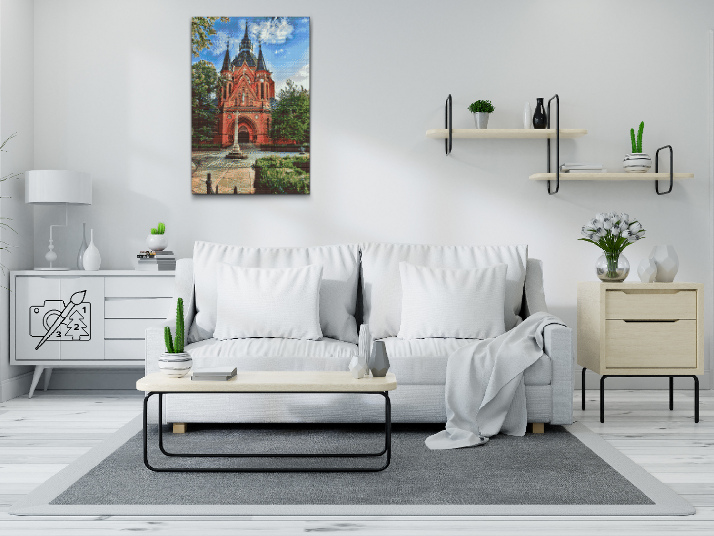 Diamond Paint - Breclav - Jomfru Marias Besøgelseskirke