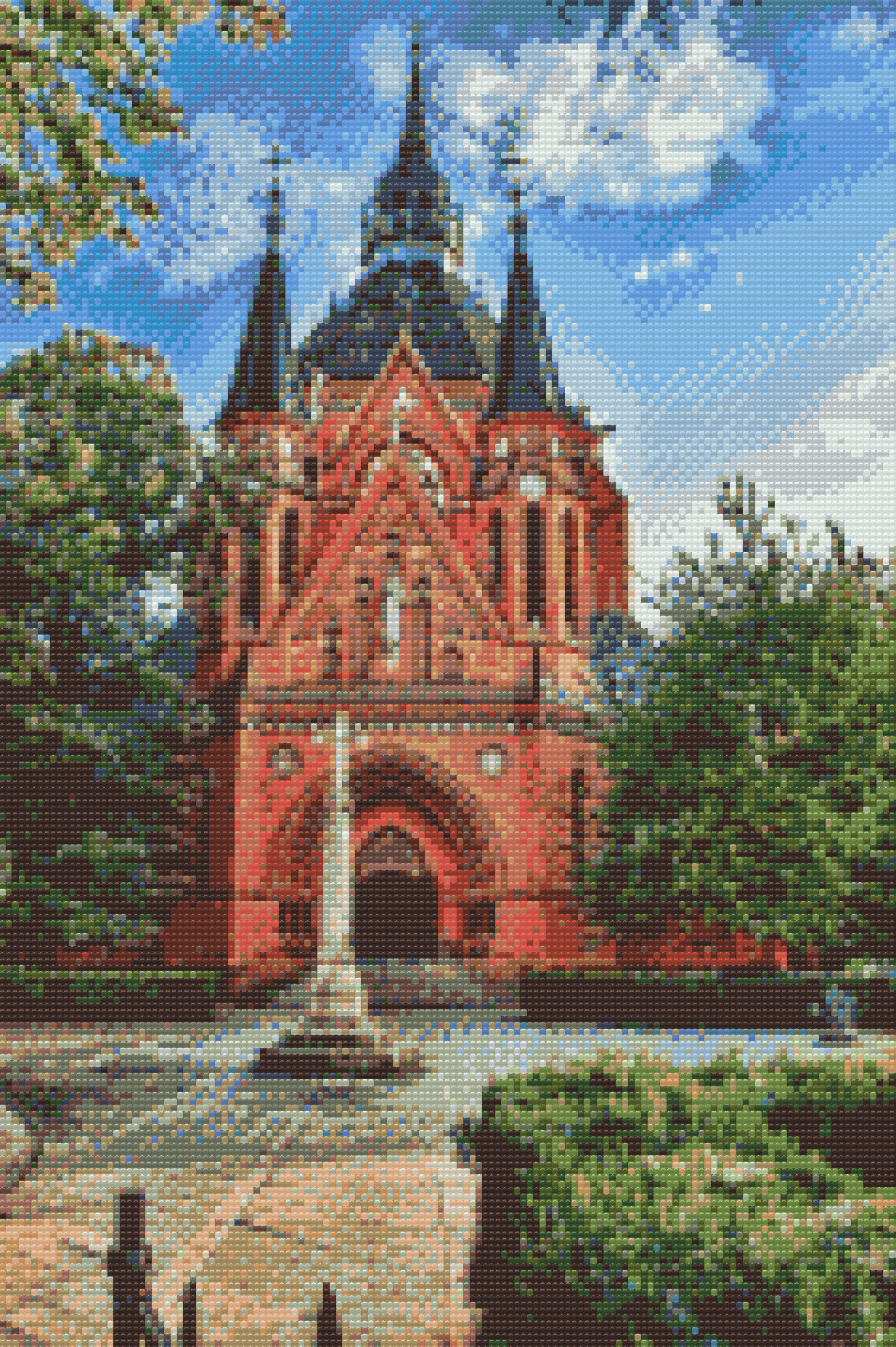 Diamond Paint - Breclav - Jomfru Marias Besøgelseskirke