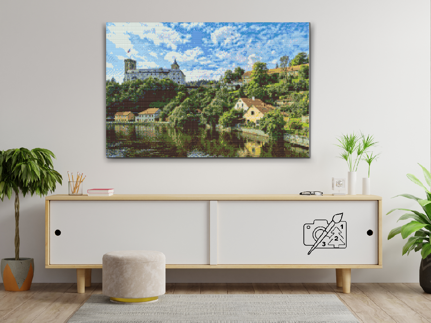 Diamond Paint - Slot Rozmberk 2