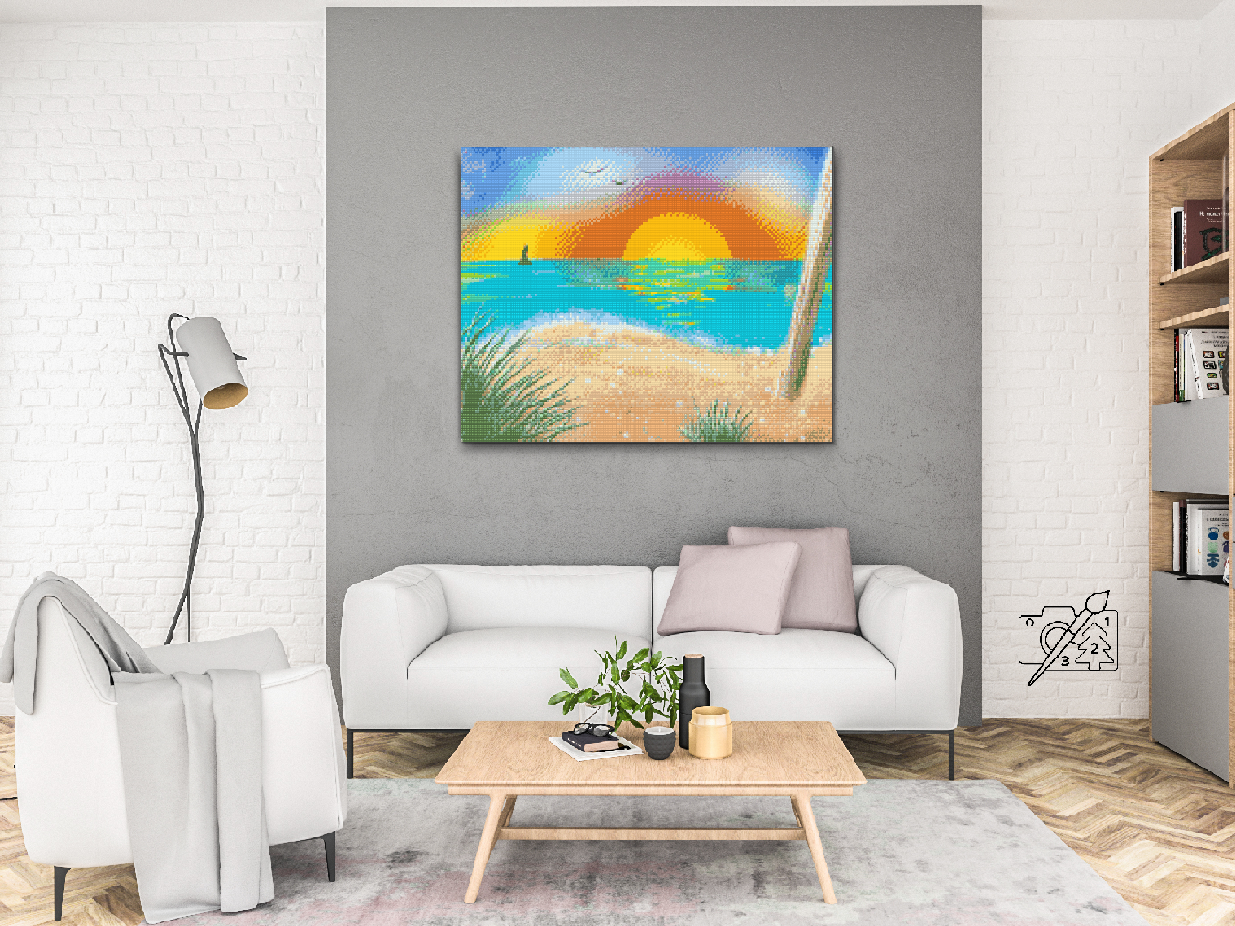 Diamond Paint - Malet strand