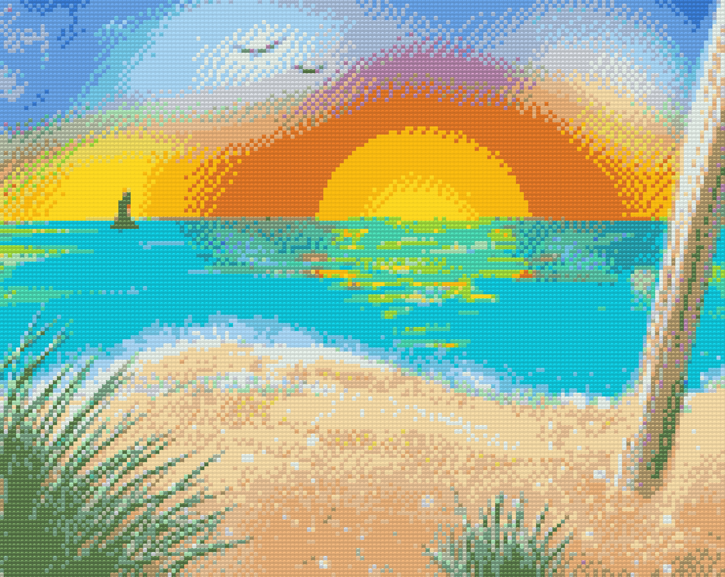Diamond Paint - Malet strand